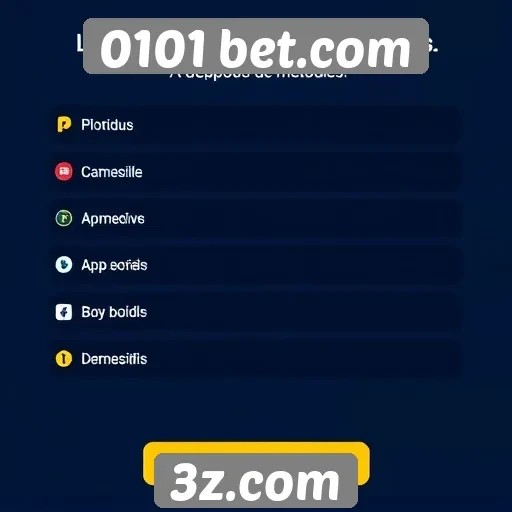 Métodos de depósito disponíveis no 0101 bet.com